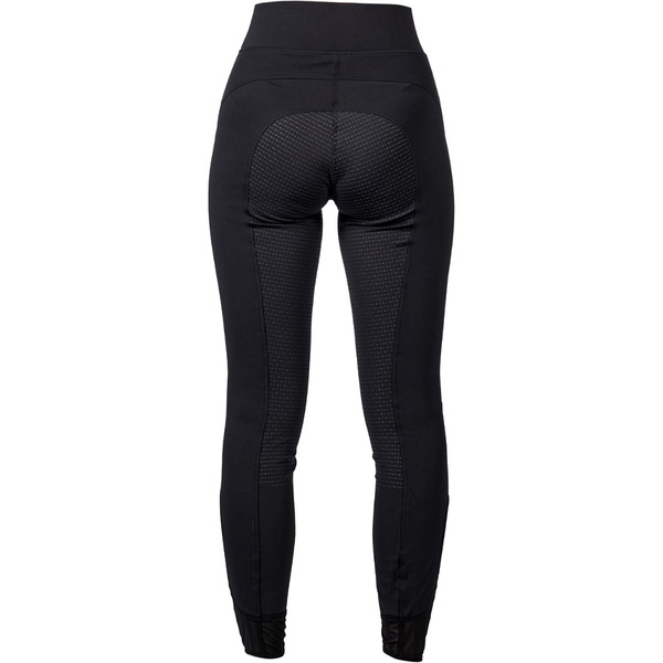 2026 HKM Leggings De Montar Para Mujer Con Asiento Completo De Silicona 15860 - Black